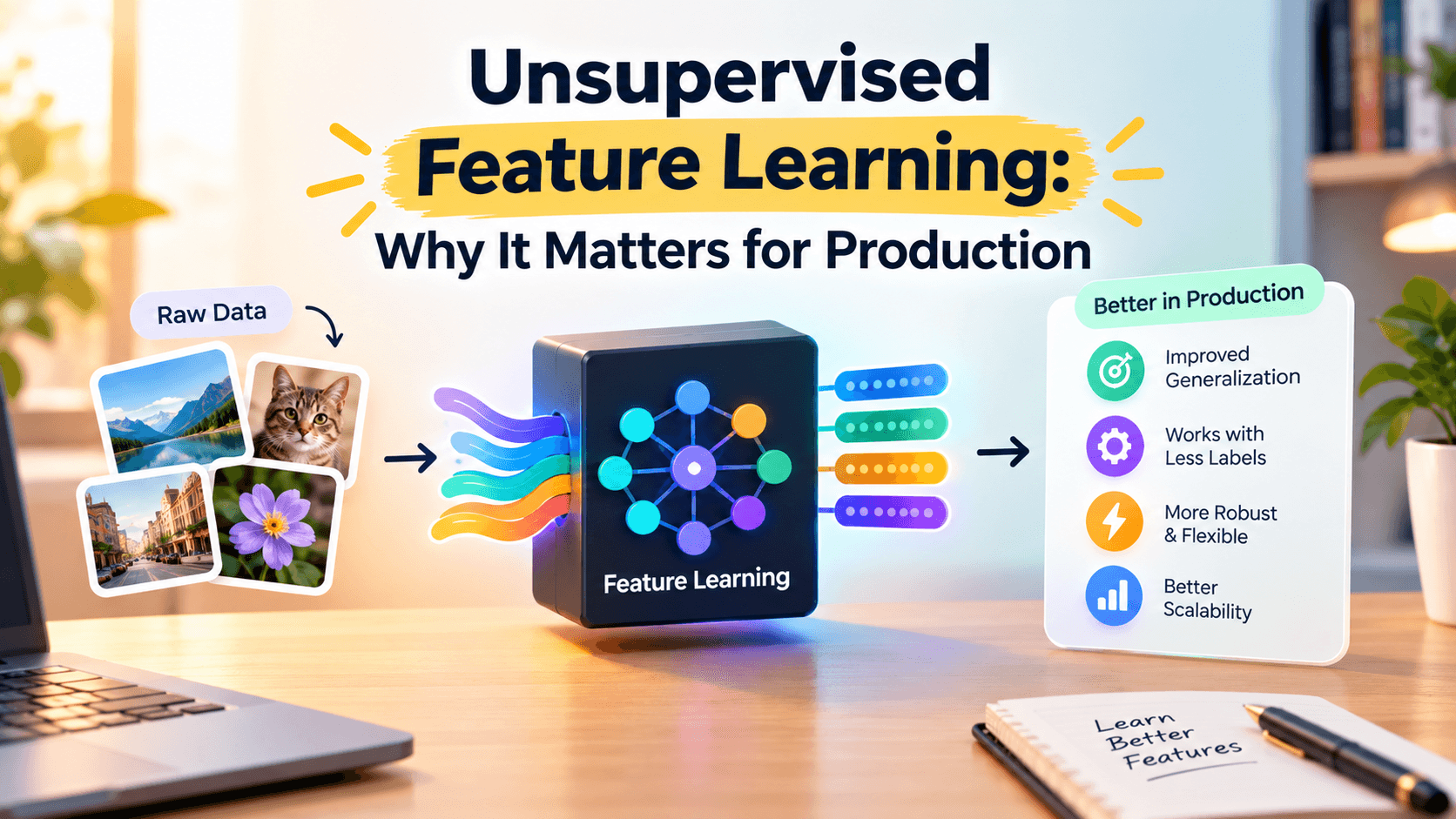 Unsupervised Feature Learning: Why It Matters for Production