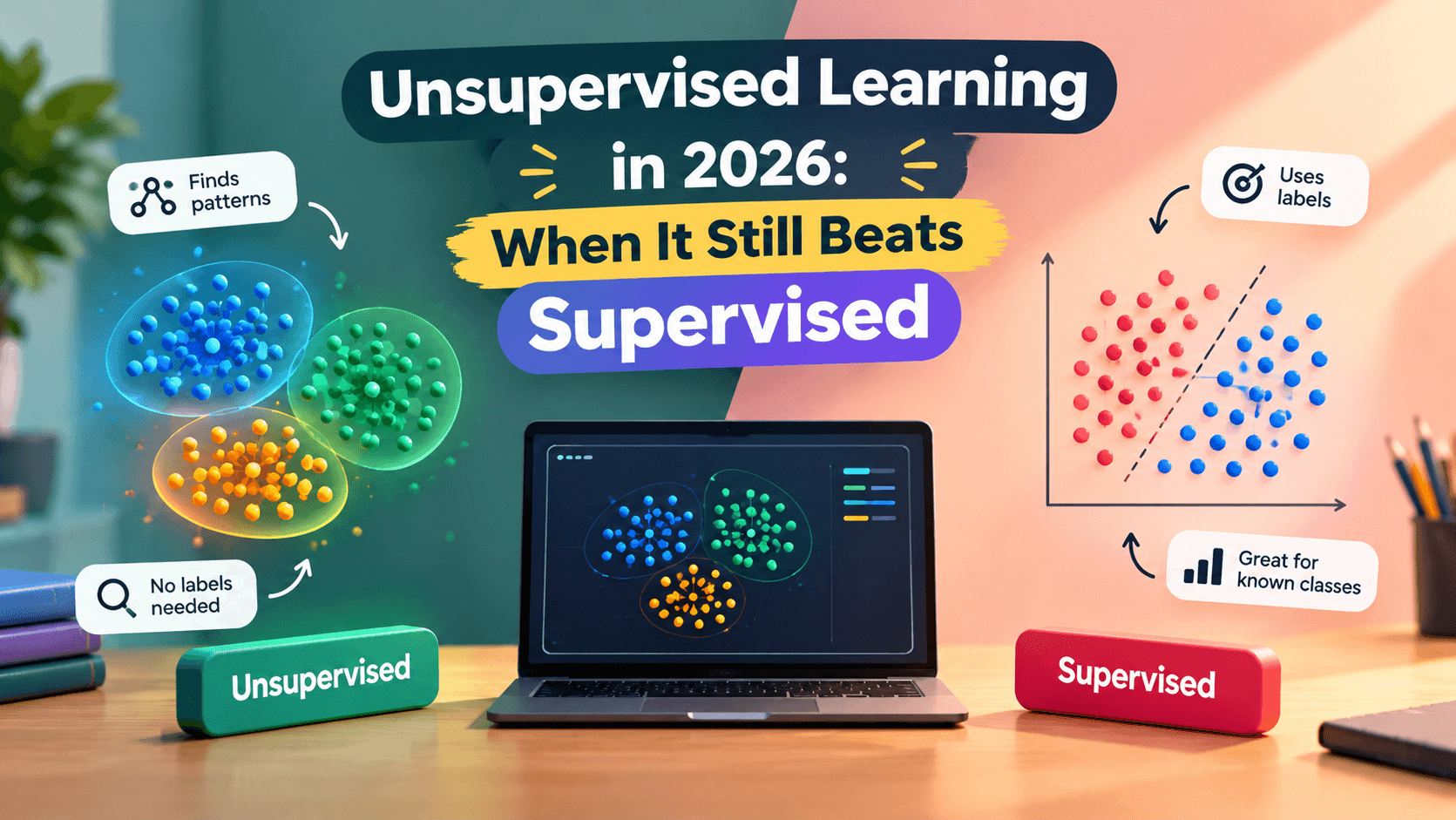 Unsupervised Learning in 2026: When It Still Beats Supervised