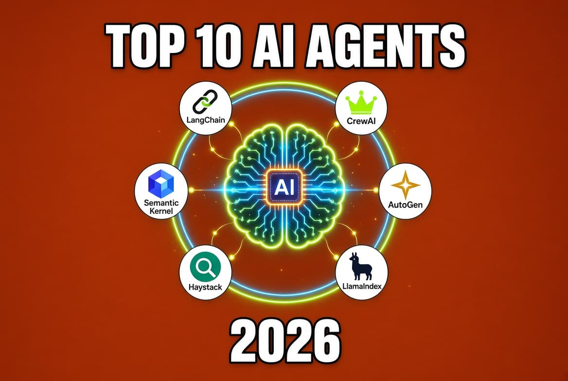 Top 10 AI Agent Frameworks in 2026