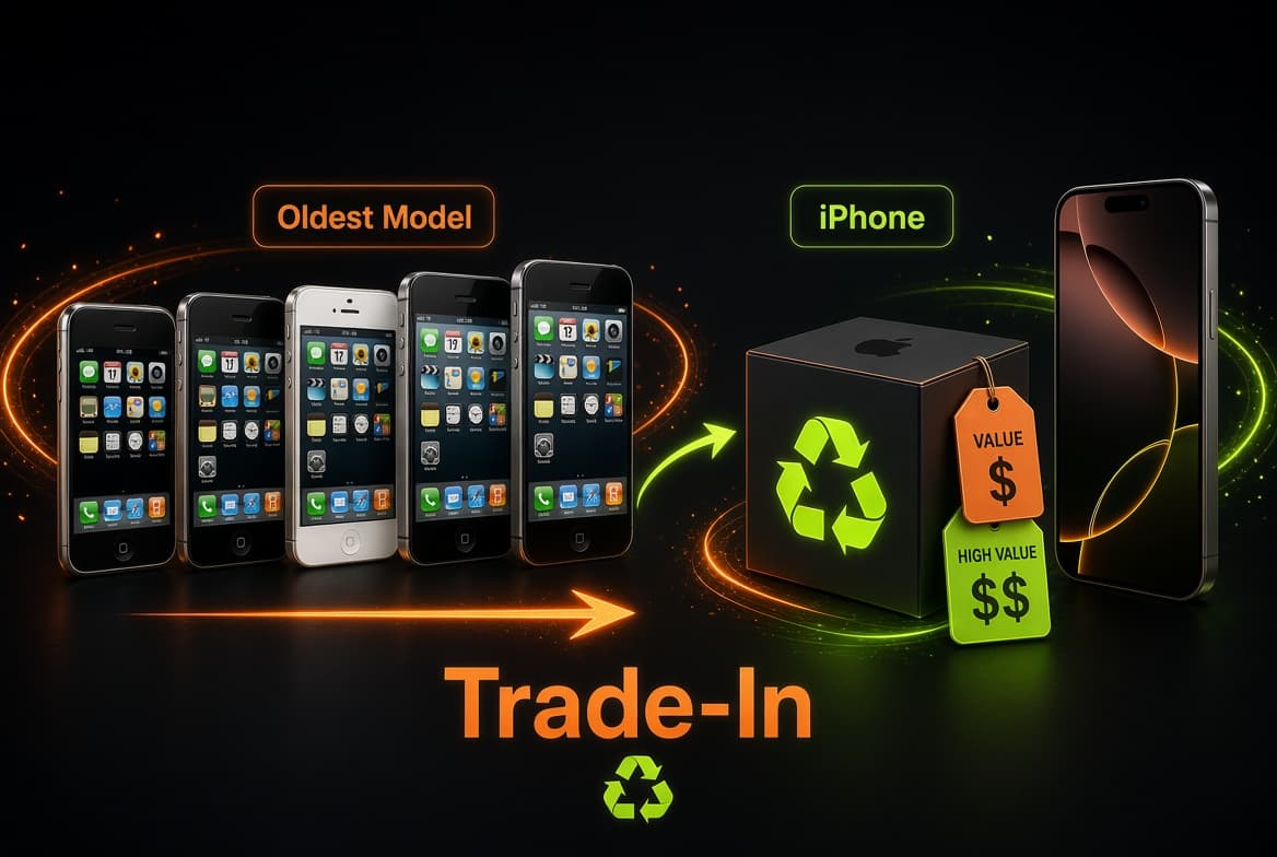 The oldest iPhone model you can trade-in with Apple is older than you'd think