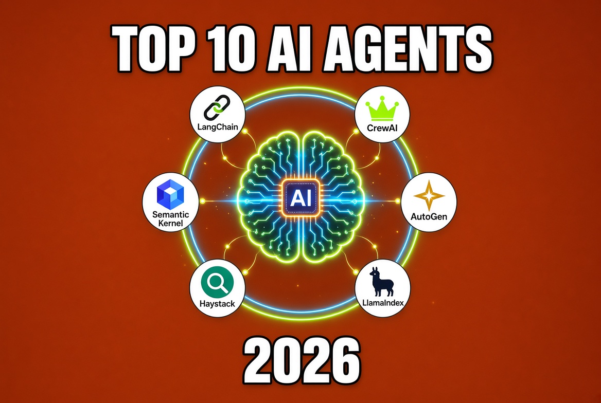 Top 10 AI Agent Frameworks in 2026