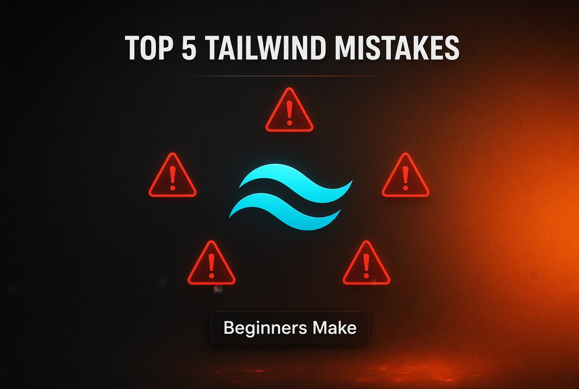 Top 5 Tailwind Mistakes Beginners Make
