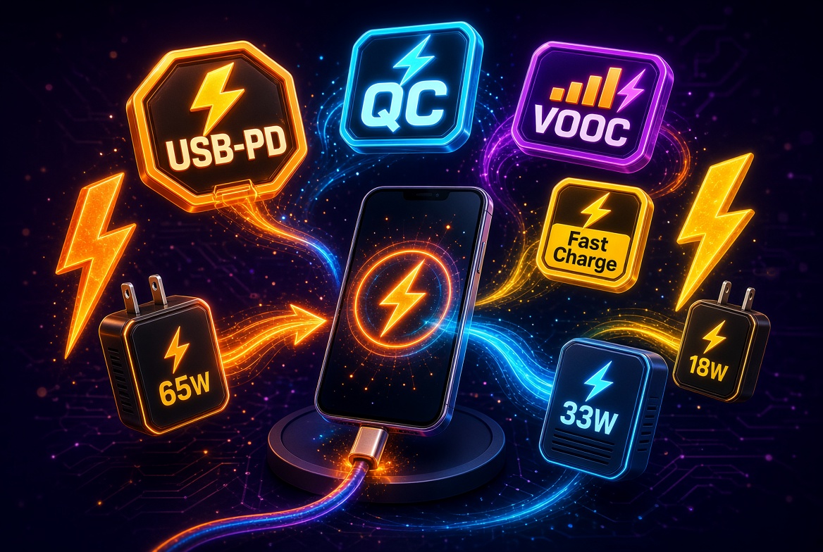 Why are there so many fast charging standards, and what's the difference between them?